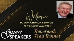 Sun AM July 21st 2024  Rev. Fred Bennett