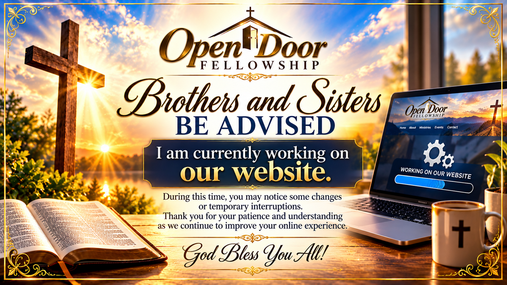 Open Door Fellowship Website Maintenance